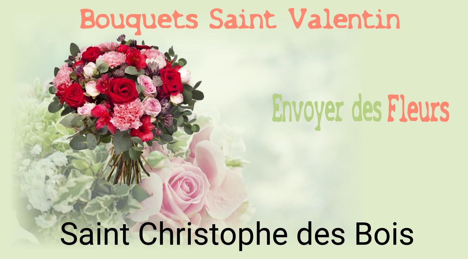 Roses de Saint-Valentin livrées à Saint-Christophe-des-Bois